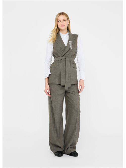 Gilet chevron con cintura LIU JO | CF5259T054A/M9770